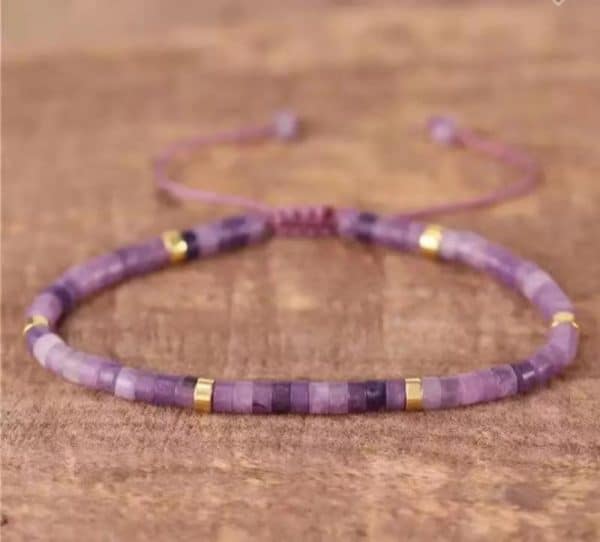 Natural Stone Hand Woven Bracelet