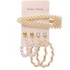 56f28dab-a17c-4e19-a8c3-9ecebdb178b0.jpg Pearl Headdress Necklace Love Tassel Earrings Set Creative Retro Simple
