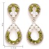 Simple Diamond Cutout Drop Earrings