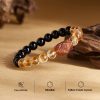 Fashion Personality Natural Obsidian Bracelet Women