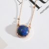 European And American Style Jewelry Simple Pendant Natural Stone