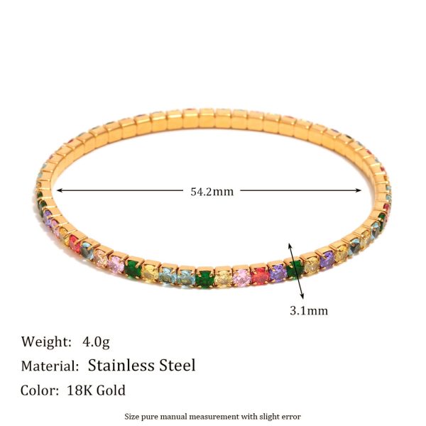 European And American Fashion Niche Personality Fresh Bracelet Stainless Steel
