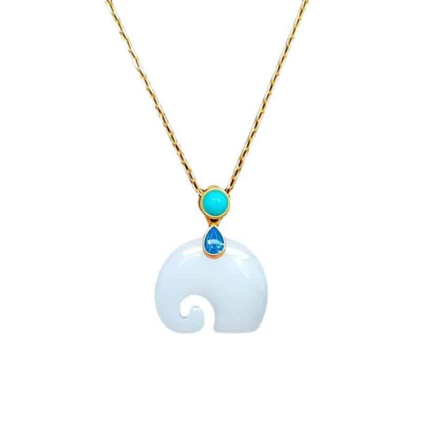 Fortune Lucky Elephant Necklace