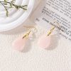 Cut Long Water Drop Earrings