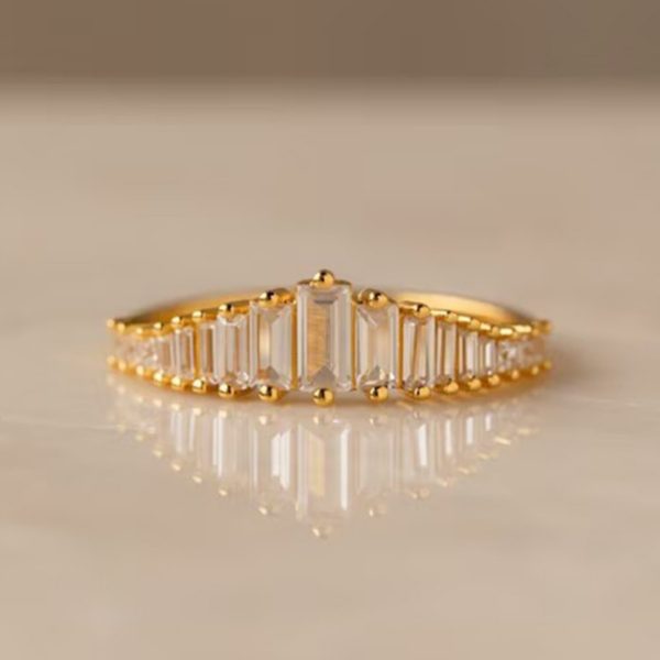 S925 Sterling Silver Simple Fashion Organ Ring Personality