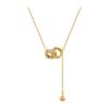 Gold Necklace Female Clavicle Chain