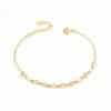 Rectangular Stone Stitching Simple Bracelet