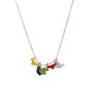 Drop Oil Color Clothes Socks Fashion Necklace Bracelet