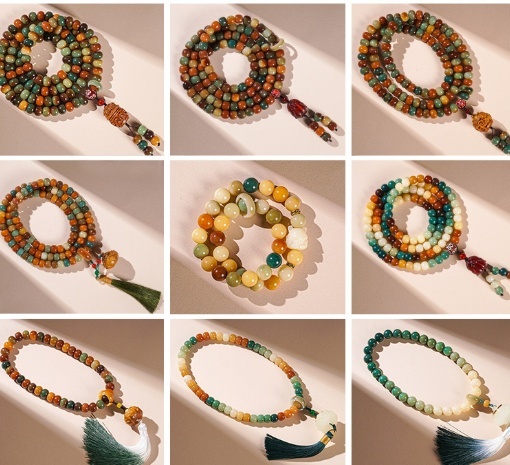 Chinese Style Traditional Collectables-autograph Rosary Handheld