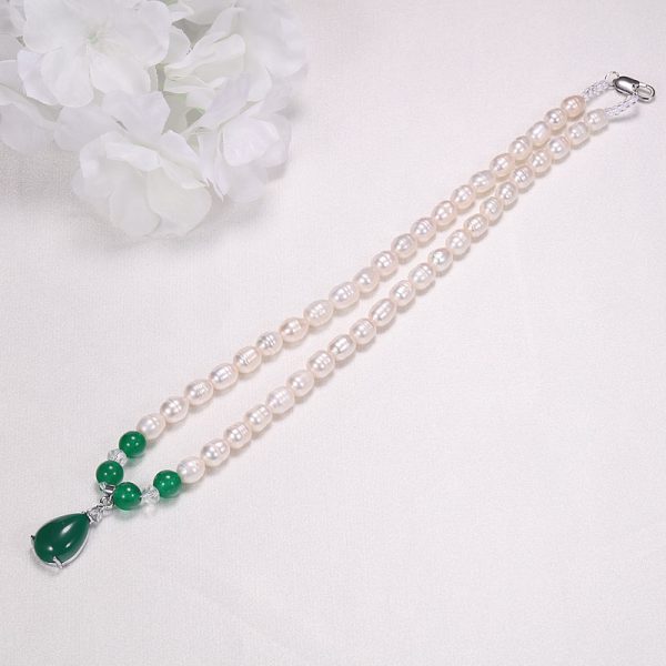 Elegant Chain Freshwater Pearl Necklace