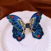 Butterfly Diamond-embedded Open Ring Design Sense Niche Jewelry