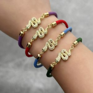Affordable Luxury Style Milan Rope Bracelet Ornament