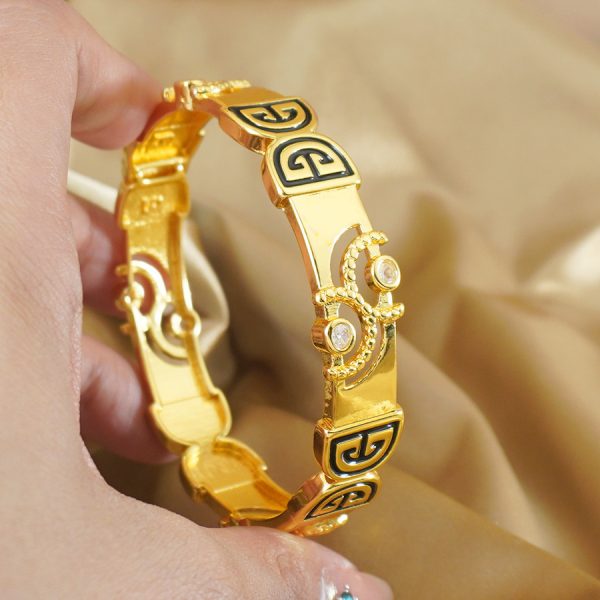 Cuban Women's Fashion Bracelet Cubic Zirconia