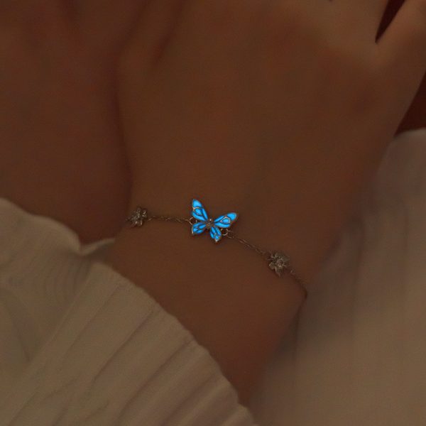 Original Design Spring Butterfly Series Luminous Bracelet