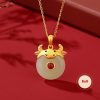 59ce6c93-c27a-4cb3-a2ac-cfb96f84e8e3_trans.jpeg Hetian Jade Peace Buckle Cute Snake 925 Sterling Silver Zodiac Necklace