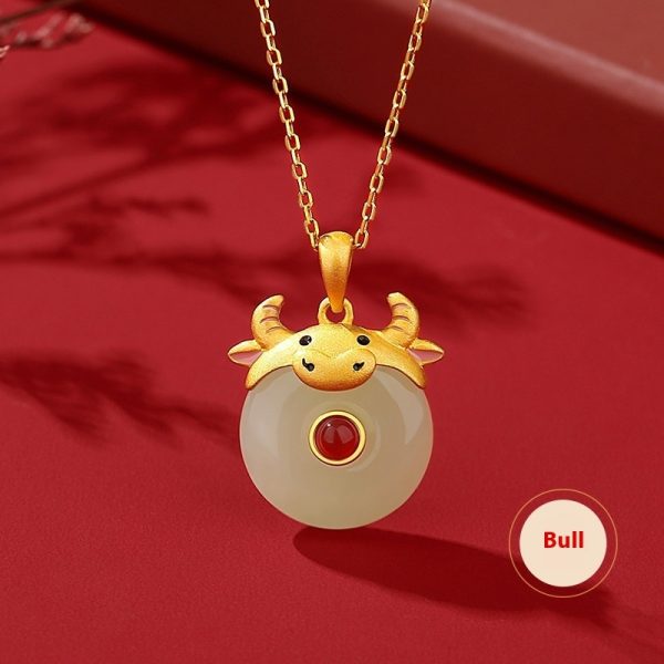 59ce6c93-c27a-4cb3-a2ac-cfb96f84e8e3_trans.jpeg Hetian Jade Peace Buckle Cute Snake 925 Sterling Silver Zodiac Necklace