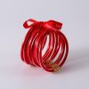 Colorful Silicon Ribbon Bow Bracelet