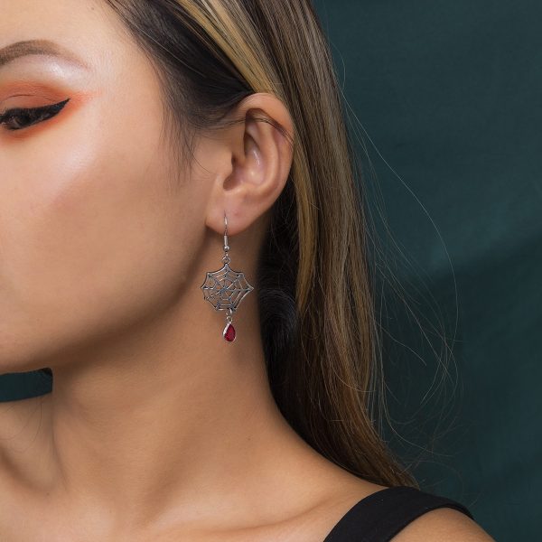5a1e5921-2feb-47e2-b177-b5c393fc8335.jpg Halloween Sweet And Cool Ghost Demon Earring Set