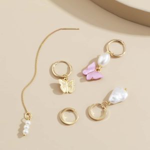 Fashion Small Butterfly Set Earrings