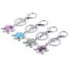 Natural Stone Crystal Key Chain