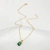 5a550a25-0111-4a82-a3cd-575f6af03e35.jpg Retro Personality Fashion Rectangular Pendant Geometric Simple Necklace