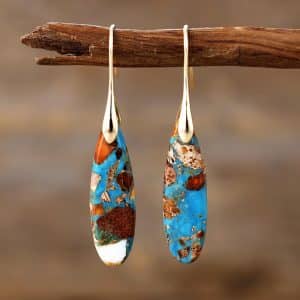 Bohemian Emperor Stone Drop Earrings