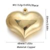 Oil Dripping Red Love Pendant Micro Inlaid Zircon Accessories