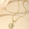 Retro Personalized Accessories Long Popular Religious Virgin Mary Necklace