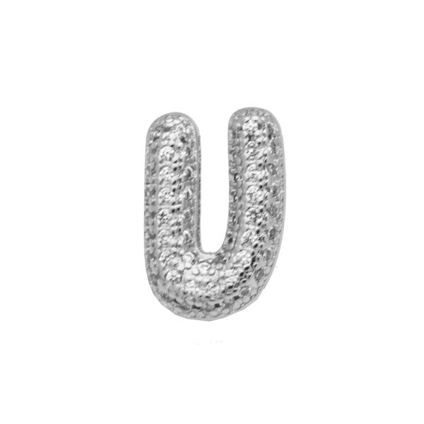Retro Trend 26 English Micro Inlaid Zirconium Letter Bracelet