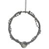 Hip Hop Necklace Future Sense Heavy Industry Winding Steel Titanium Metal