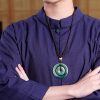 Emerald Green Men's And Women's Jade Pendant