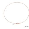 Stainless Steel DIY Titanium Steel Simple Necklace Adjustable