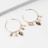 European And American Hot Style Big Circle Earrings Simple Fashion