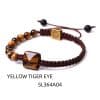 Colorful Natural Stone Woven Bracelet