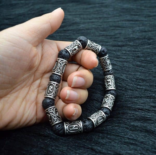 Volcanic Lava Stone Bracelet