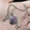 Romantic 925 Sterling Silver Women's Jewelry Set