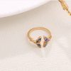 European And American Water Drop Ring Earrings Bangle Jewelry Suit