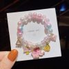 Pearl Cartoon Bracelet Cute Gradient Color