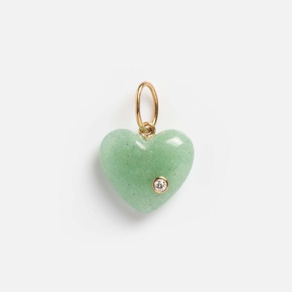 Love Natural Stone Pendant Color Ornament