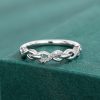 Fashion Personality Female Simple Twist Ring