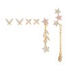 Fashion Colorful Flower Earring Set