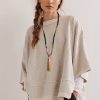 108 Natural Stone Tassels Long Necklace Women