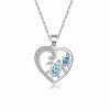 Love Turtle Animal Light Luxury Temperament Gorgeous Full Diamond Necklace