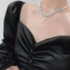 Fashionable Cross Natural Stone Stitching