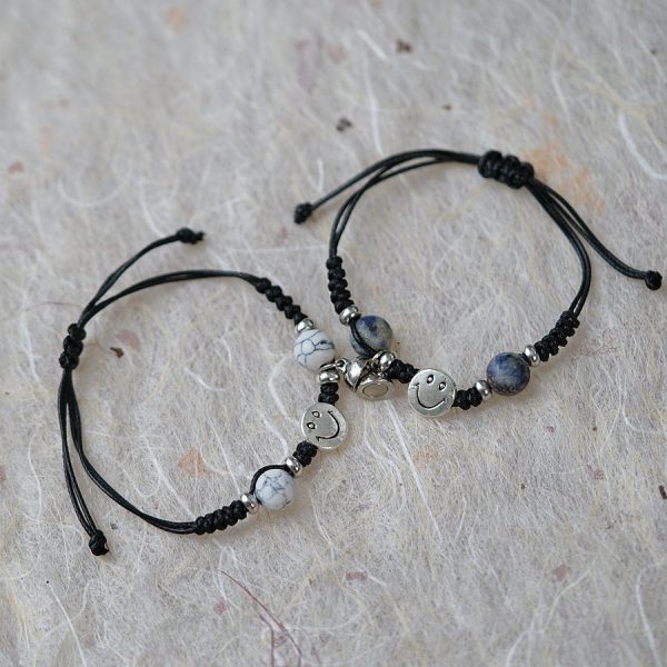 Love Magnetic Snap Love Oath Bracelet Pair