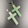 Natural Stone Powder Crystal Agate Semi-precious Stone Cross