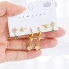 Lightning Current Su Star Earrings Simple And Exquisite 6 Piece Set