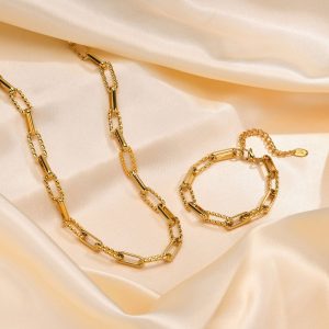 Simple Stainless Steel Basic Style Necklace For Women