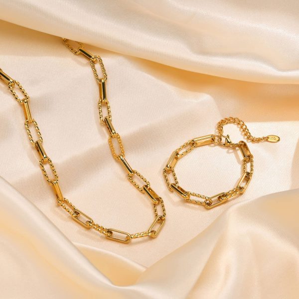 Simple Stainless Steel Basic Style Necklace For Women