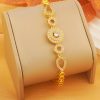 Elegant Loving Heart Zircon Women's Bracelet